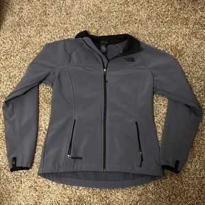Grayish purple NorthFace jacket